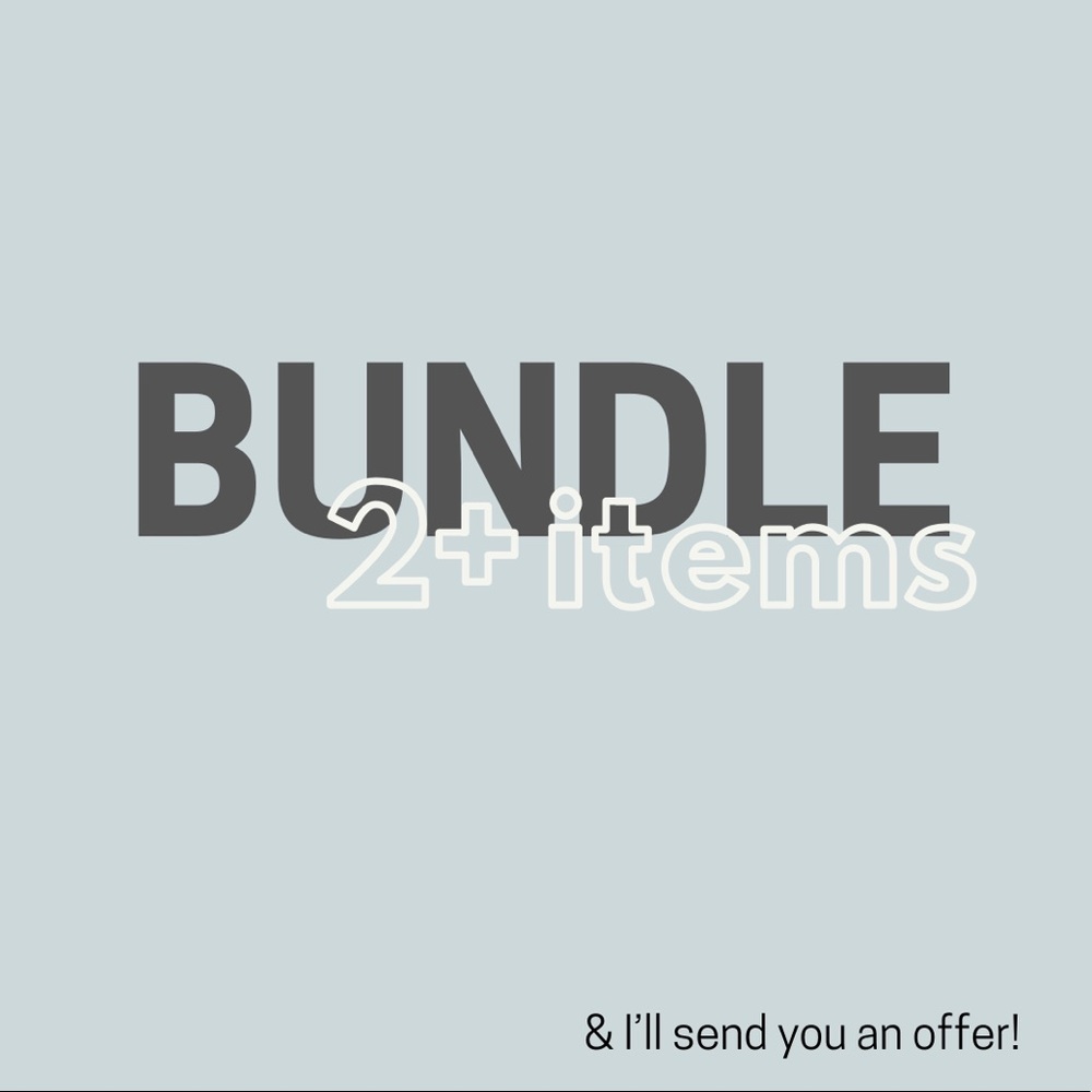 ⭐️ Create a bundle & I’ll send you an offer!